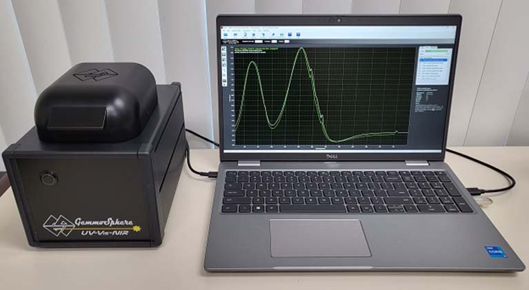 UV-Vis-NIR Spectrometer for Gemstone Identification 